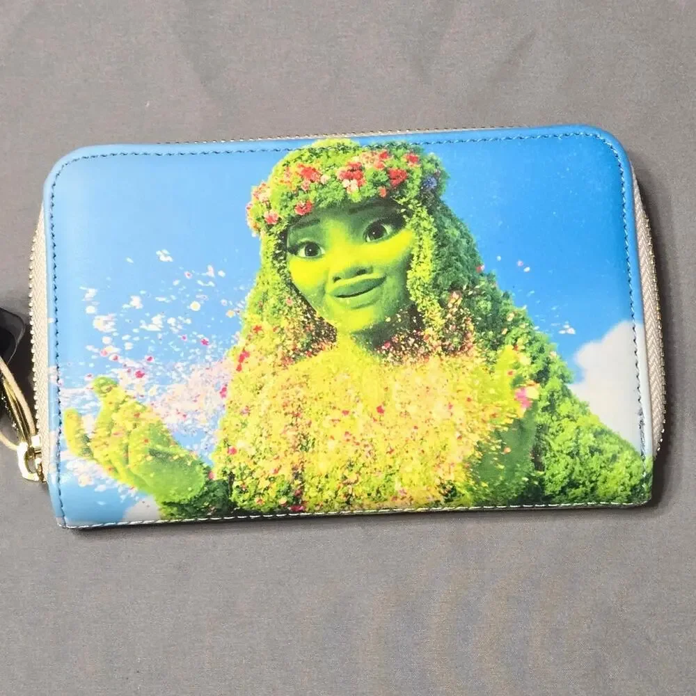 Loungefly Disney Moana & Maui Princess Scene Zip Wallet